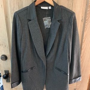 Classic gray blazer